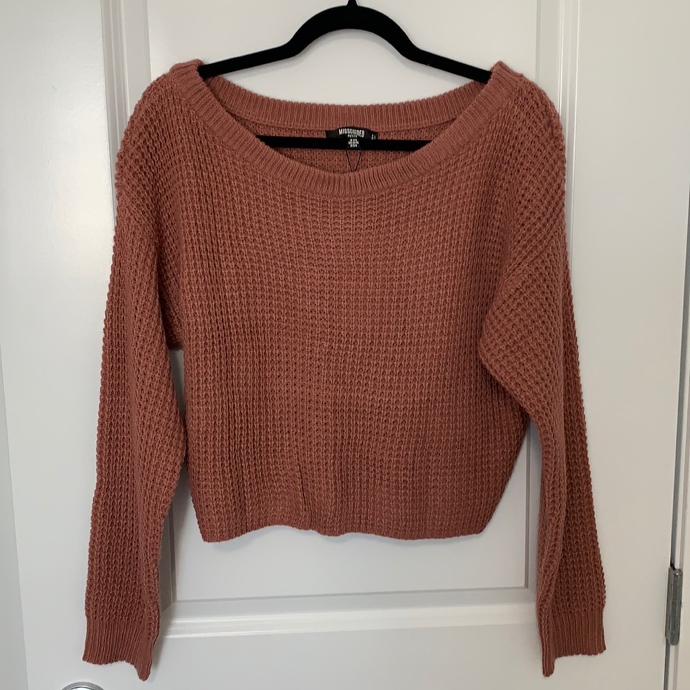Missguided knit sweater